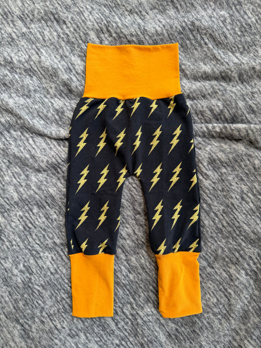 Lightning Miniloones 3-12m grow with me pants
