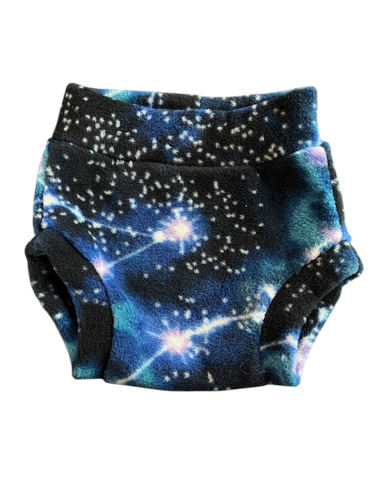 Galaxy Medium Fleece Diaper Cover