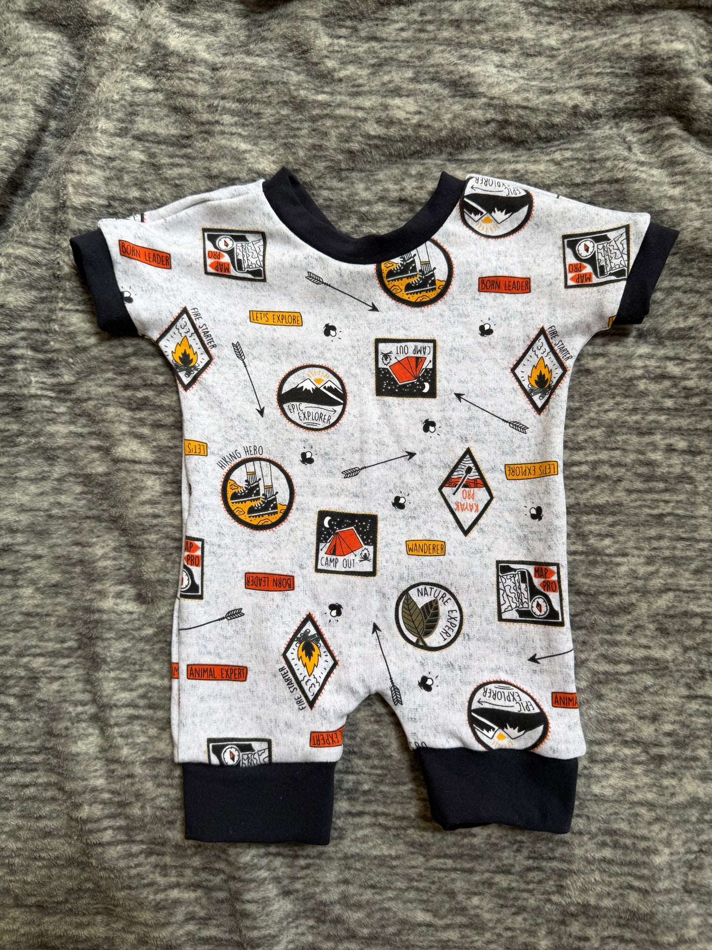 Camping 3m Shorts Romper