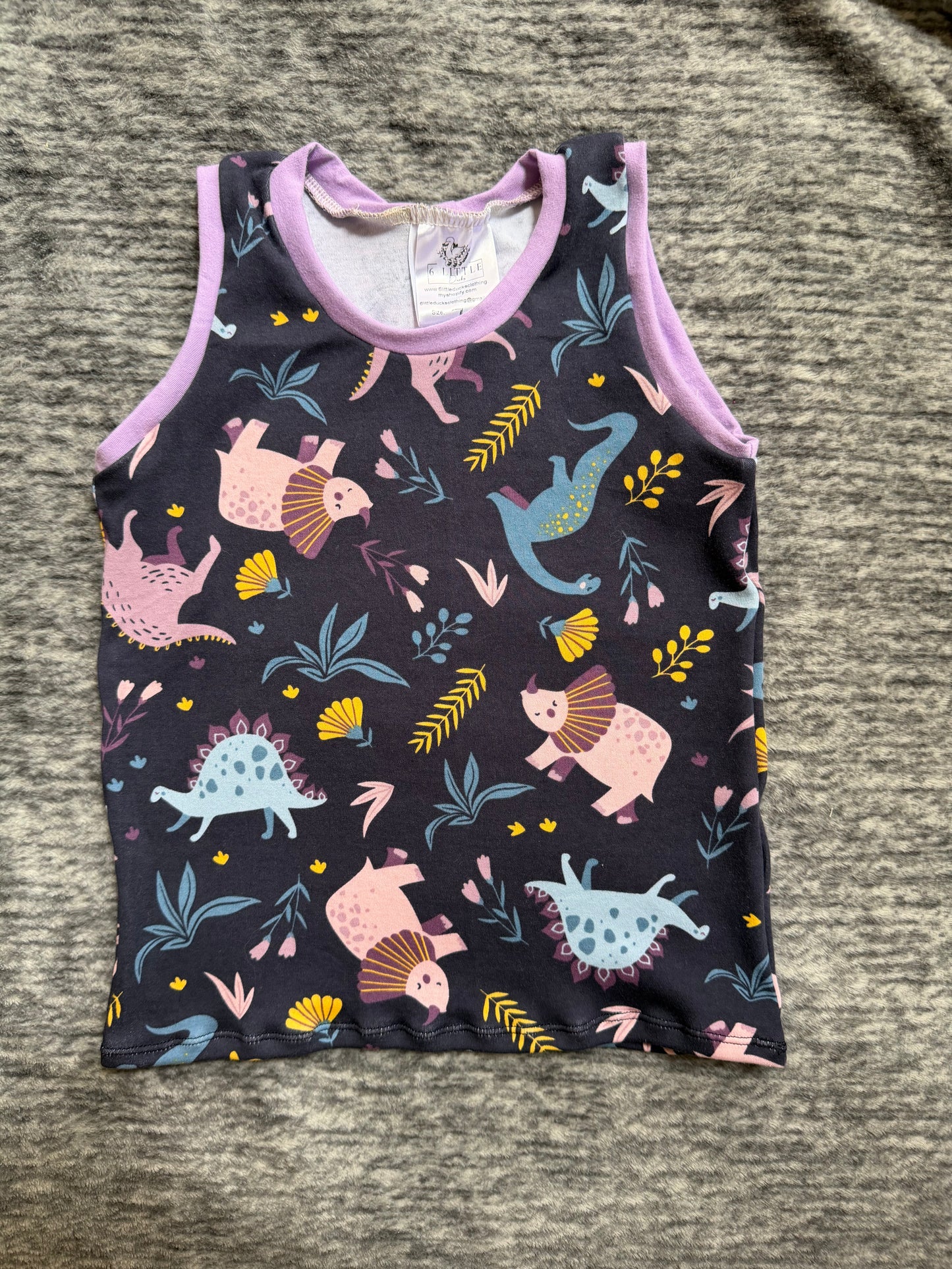 Dinosaurs 7y Tanktop