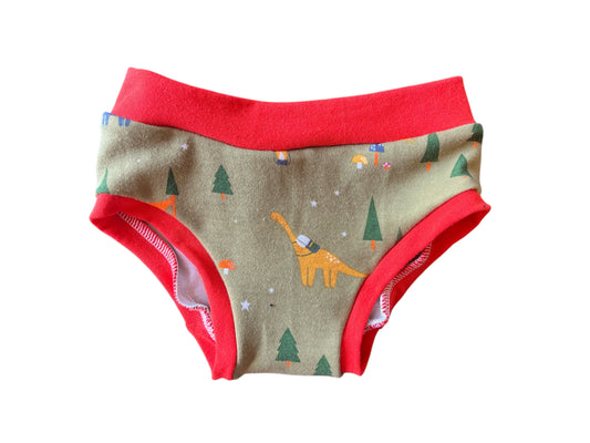 Glow in the Dark Camping Dinos 3t kids Underwear