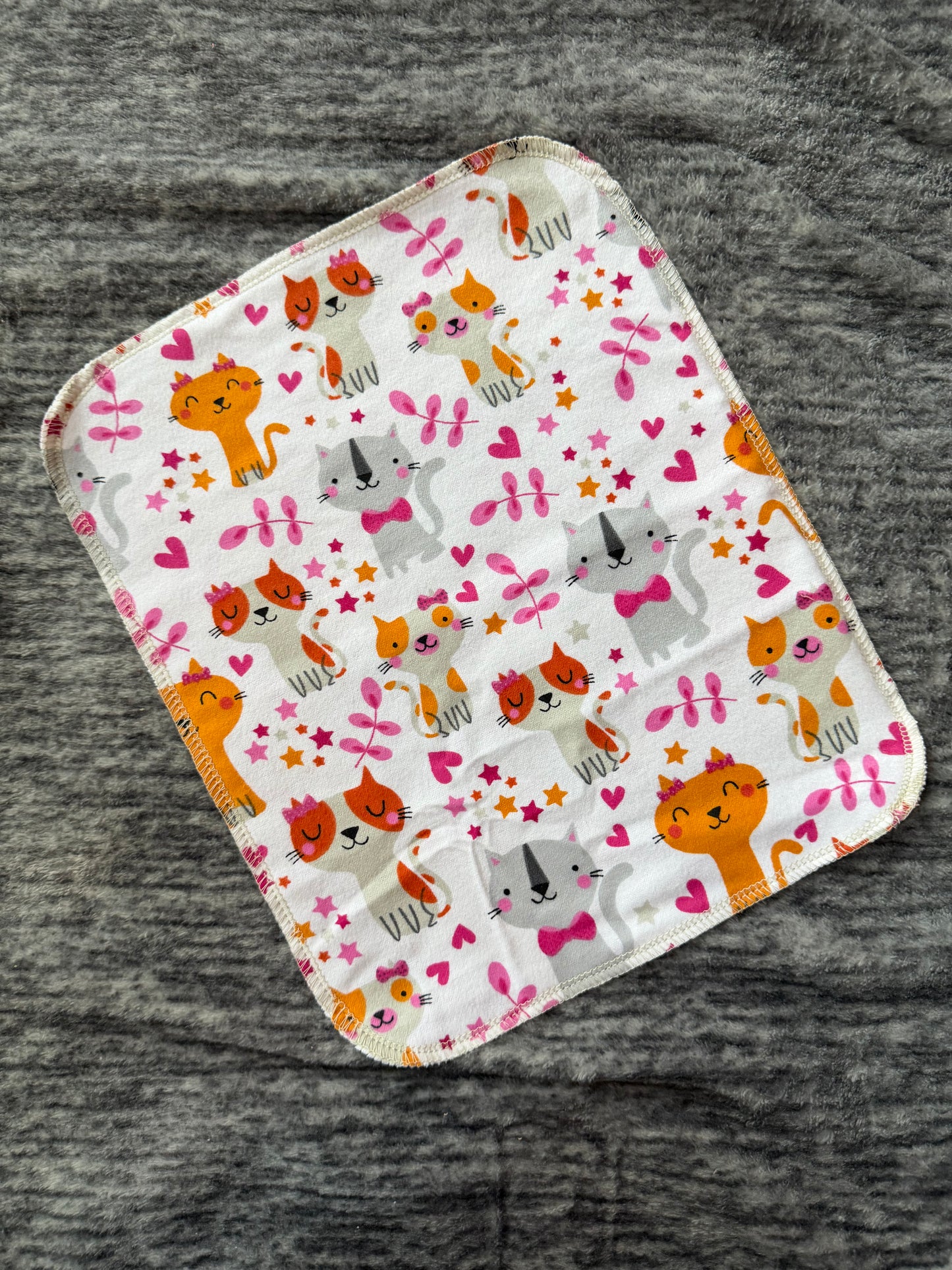 Sweet Kitty’s 2ply flannel reusable paper towels