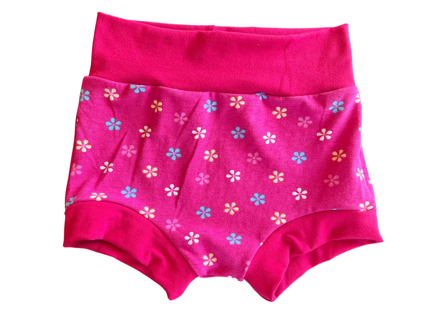 Colorful Daisies 6/7 bummies shorts
