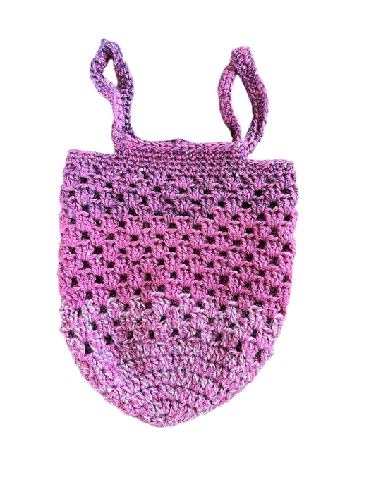 Lightweight Crochet Market Bag Small
