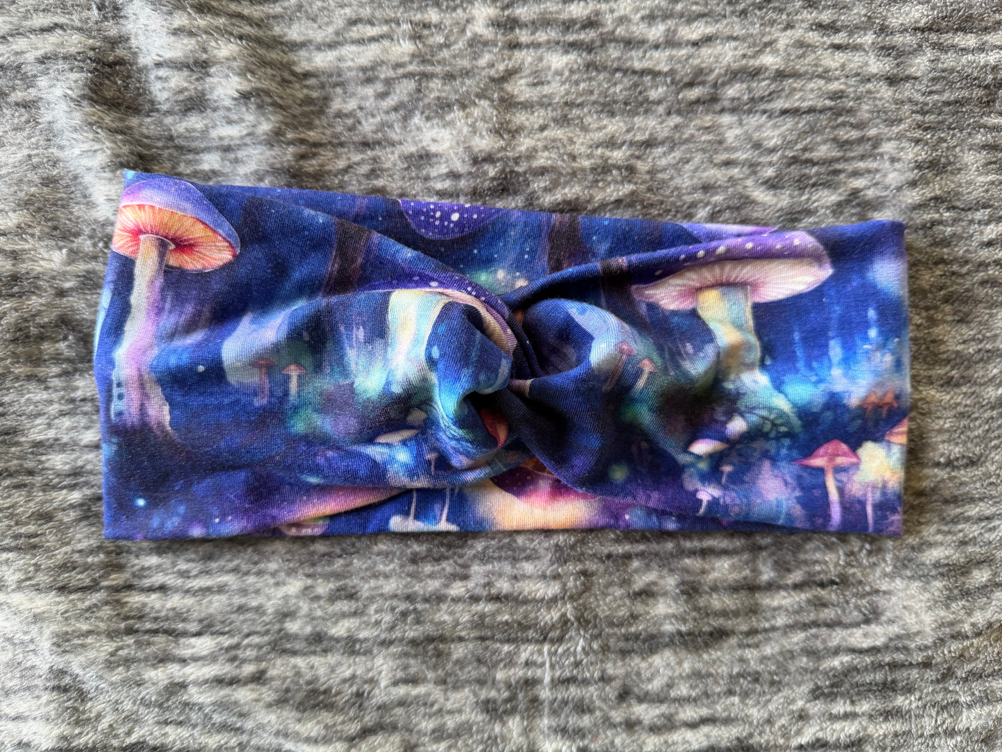 Mushroom Galaxy Adult Headband (bamboo)