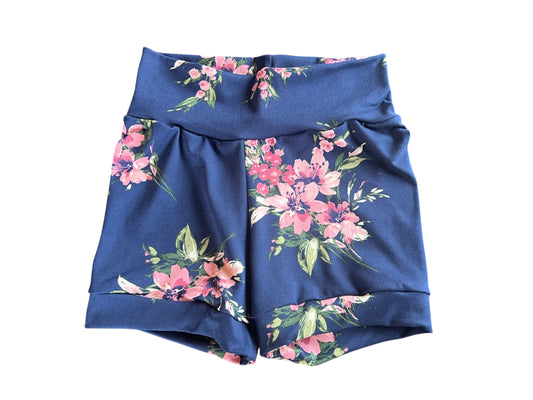 Floral  3-6yr  Shortie shorts (shorter length)
