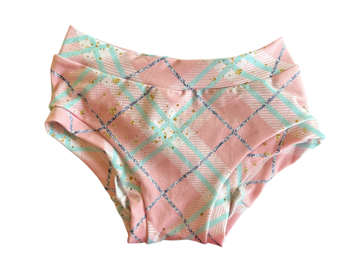 Sparkle Plaid  10Y kids Underwear