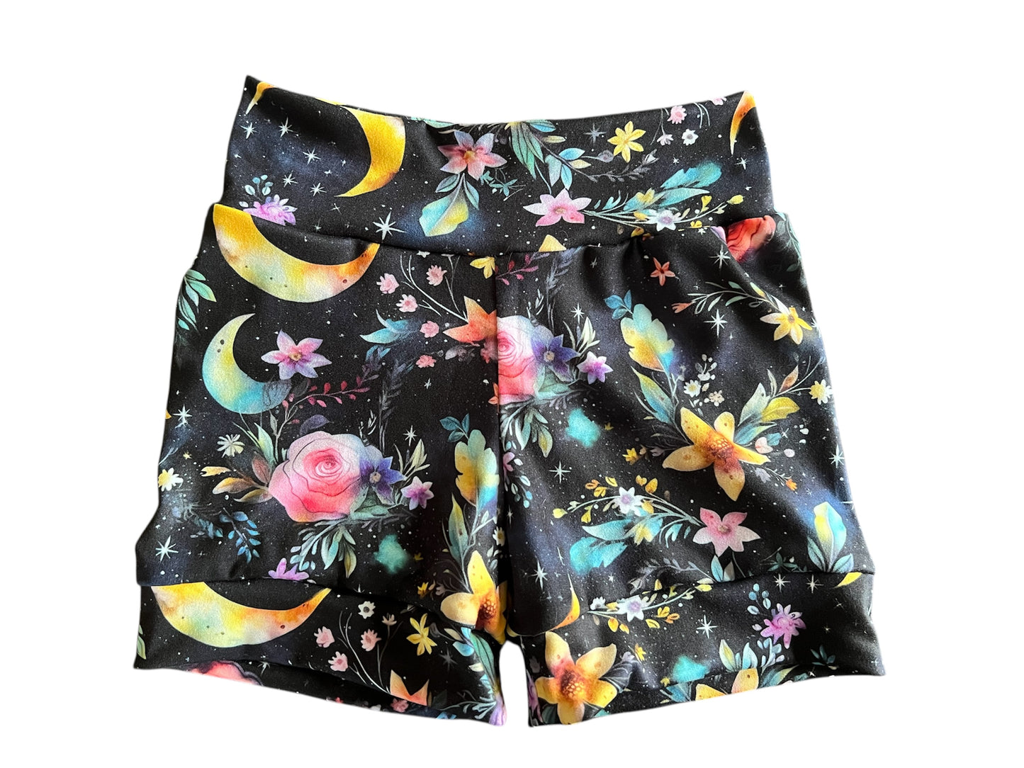 Magic Moon Garden 3-6yr  Shortie shorts (shorter length)