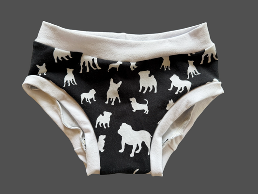 Dogs kids size 7 underwear