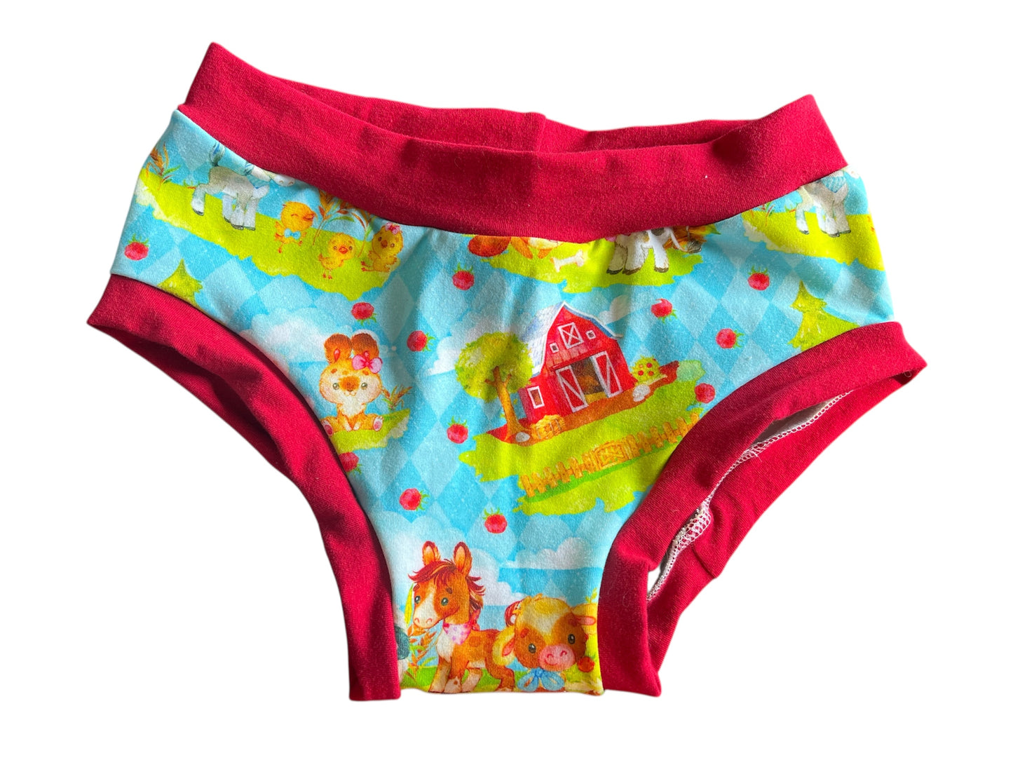 Cute Farm kids size 10 underwear