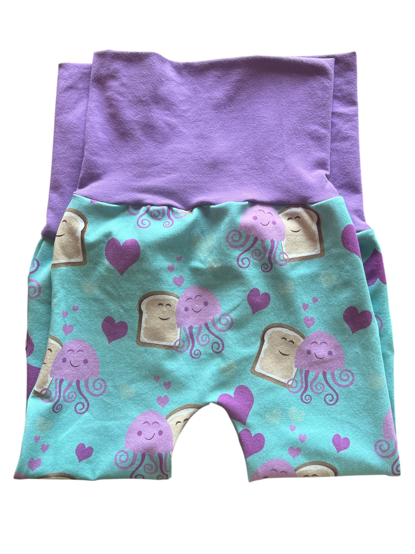 Peanut Butter Jellyfish 2-6yr Monsterloones Maxaloones grow with me pants