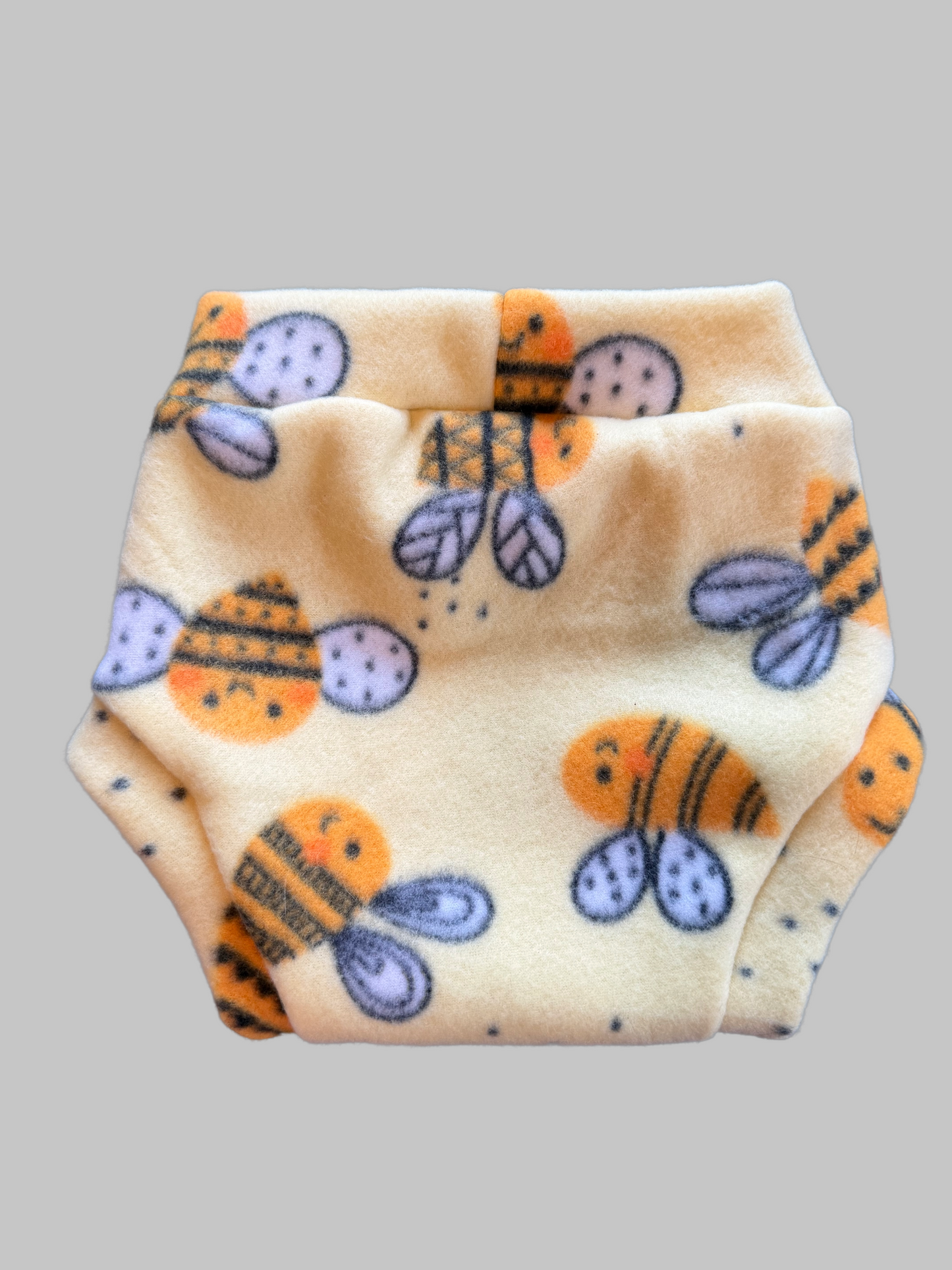 Bumblebees  XXL Fleece Diaper Cover