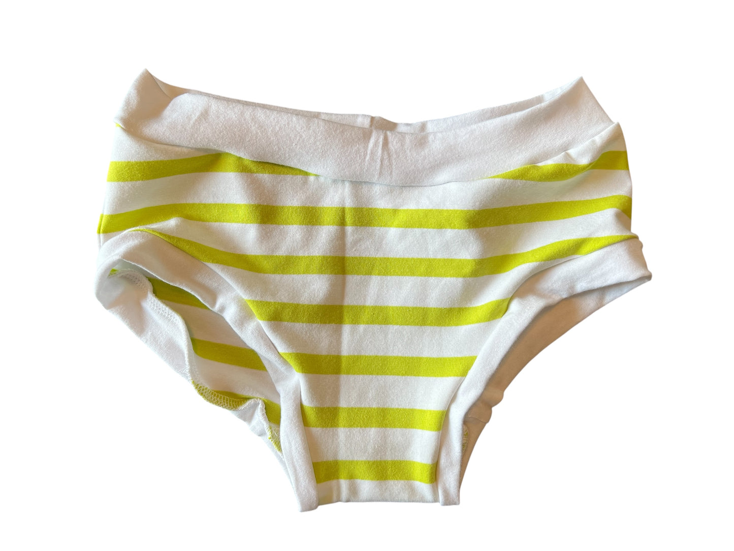 Green & White Stripe kids size 10 underwear
