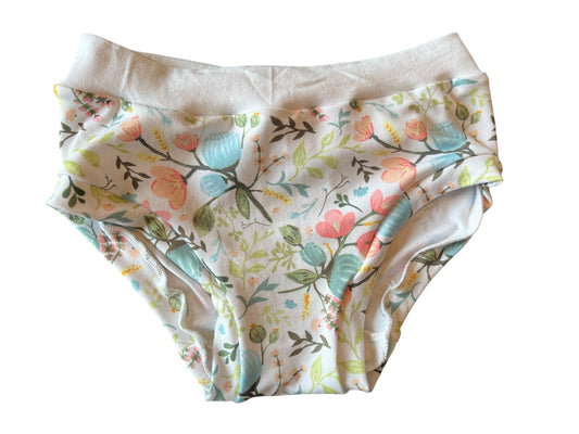 Floral kids size 10 underwear