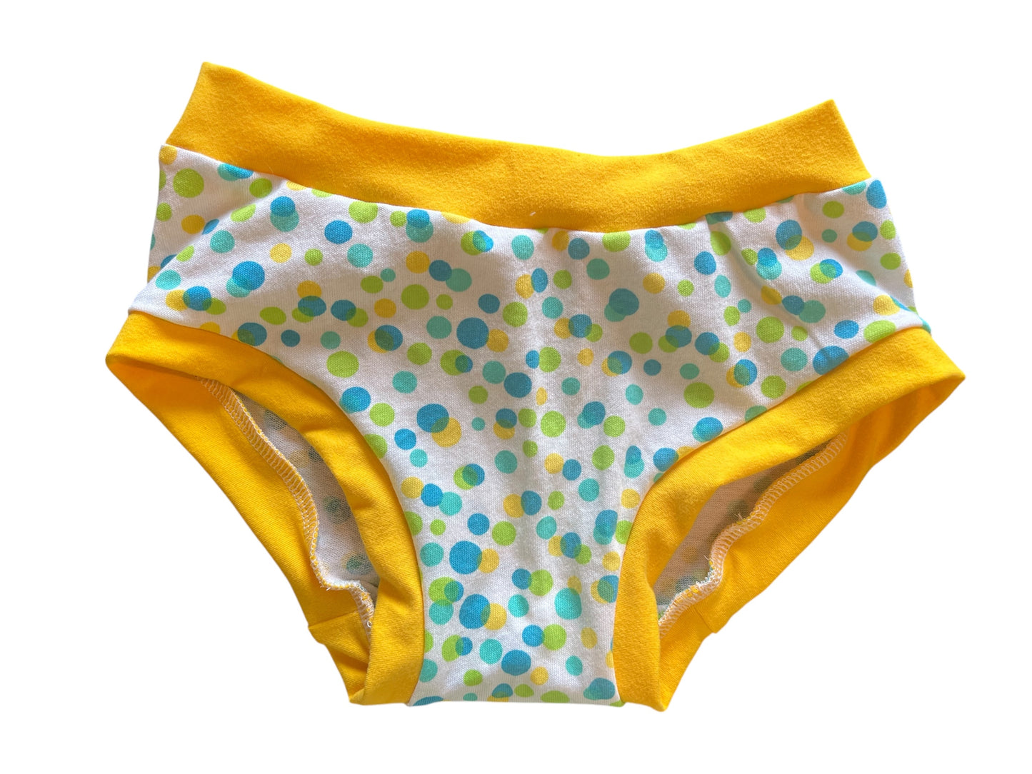 Blue & Yellow Dots size 10 kids Underwear Briefs