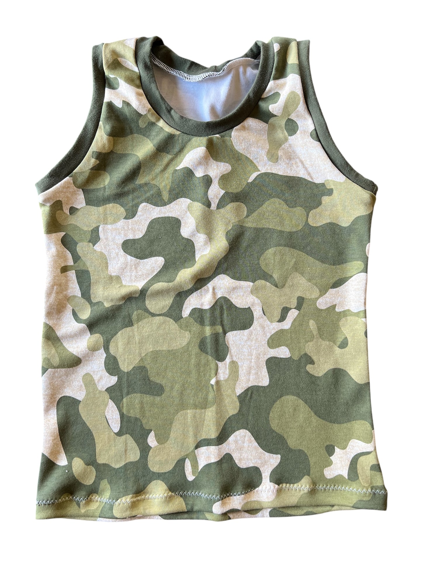 Camouflage 8y Tanktop