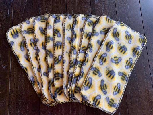 1ply Mystery fleece diaper liners
