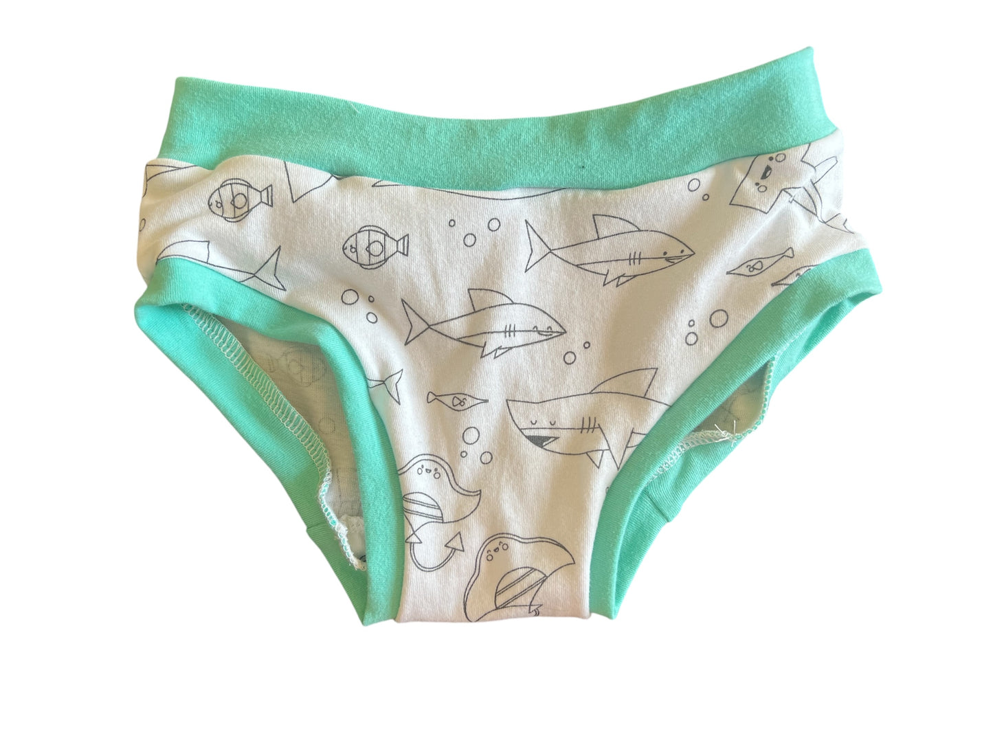 Sharks kids size 5 underwear