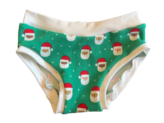 Santa Christmas kids size 5 underwear