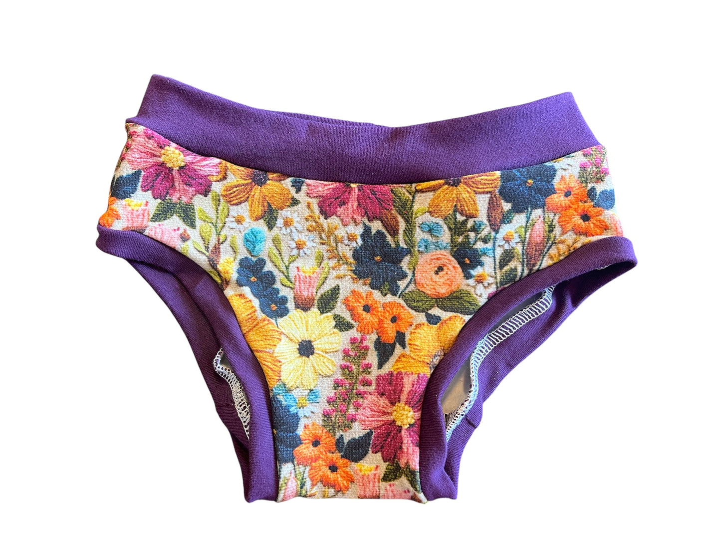 Embroidered Floral 5t Underwear