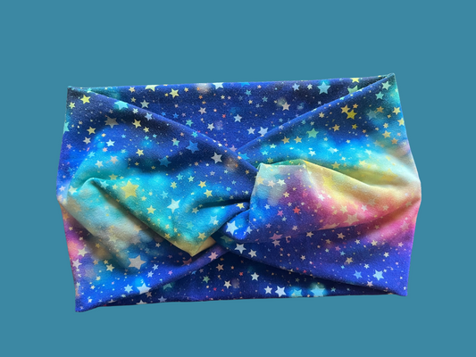 Galaxy Stars Adult Headband