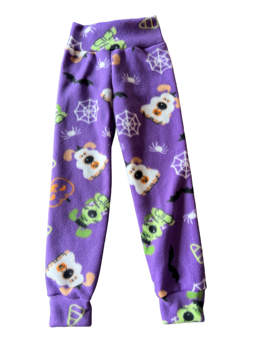Halloween Pups size 6 Fleece Joggers