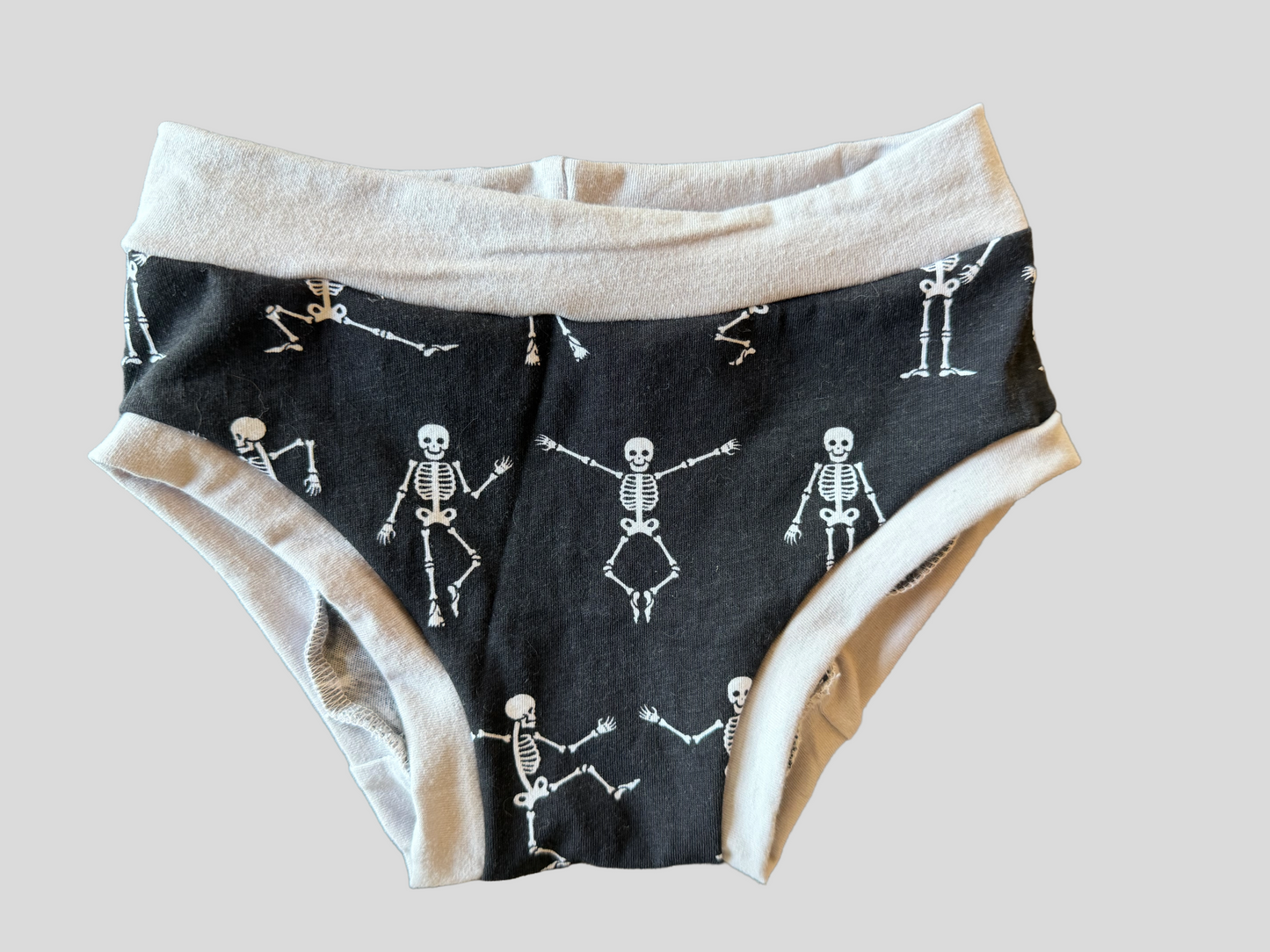 Dancing Skeletons kids size 6 underwear
