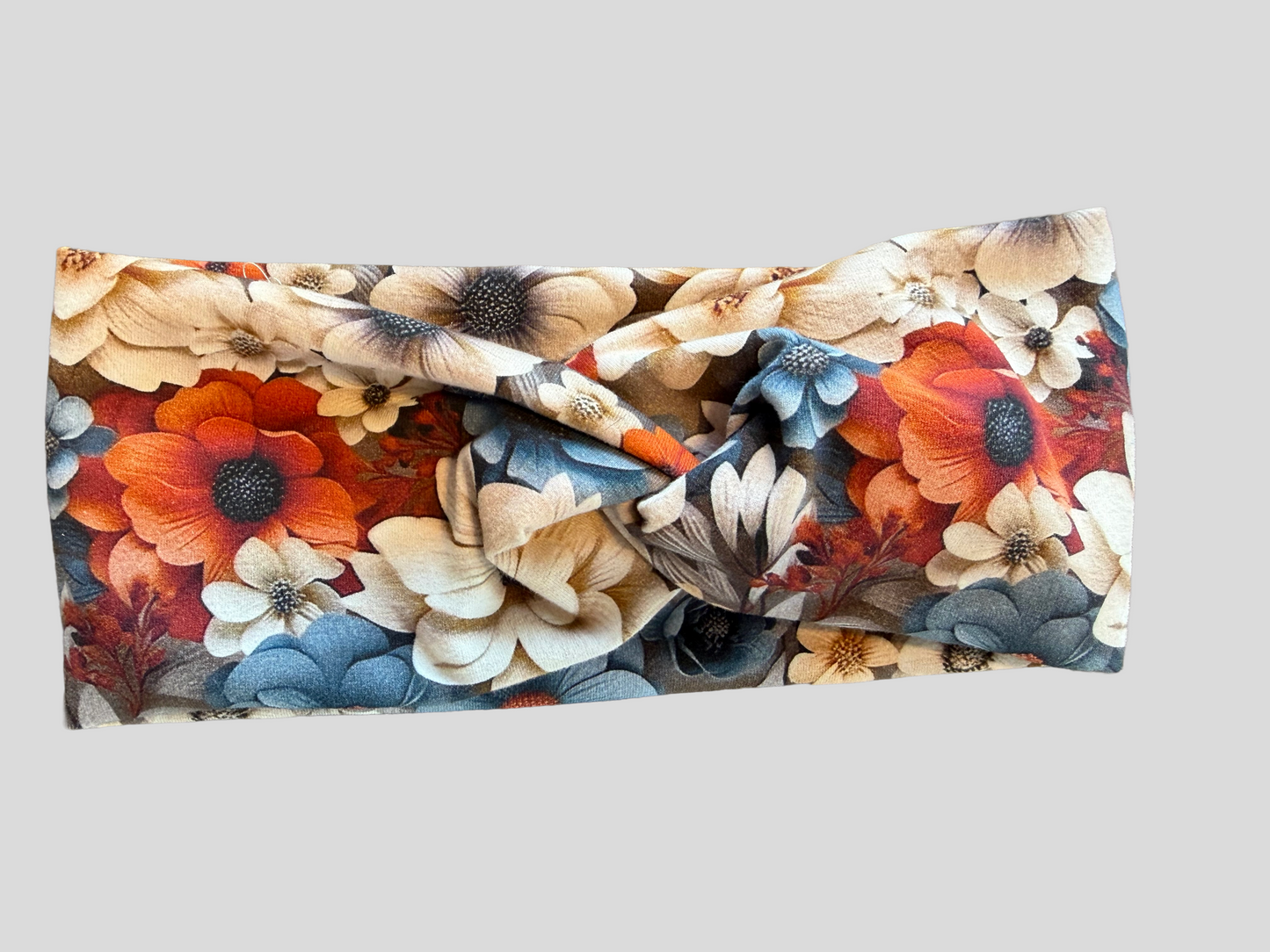 3D Flowers Adult Headband