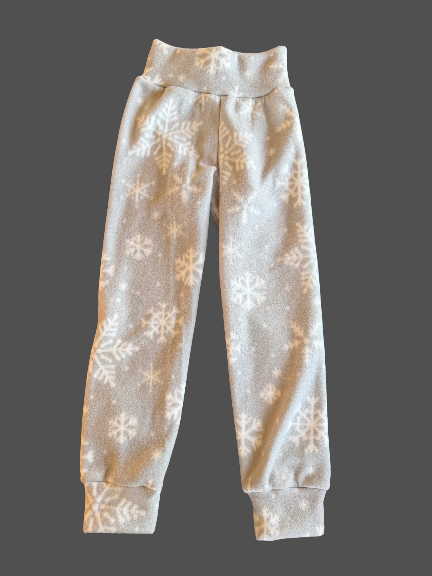 Snowflake size 6 Fleece Joggers
