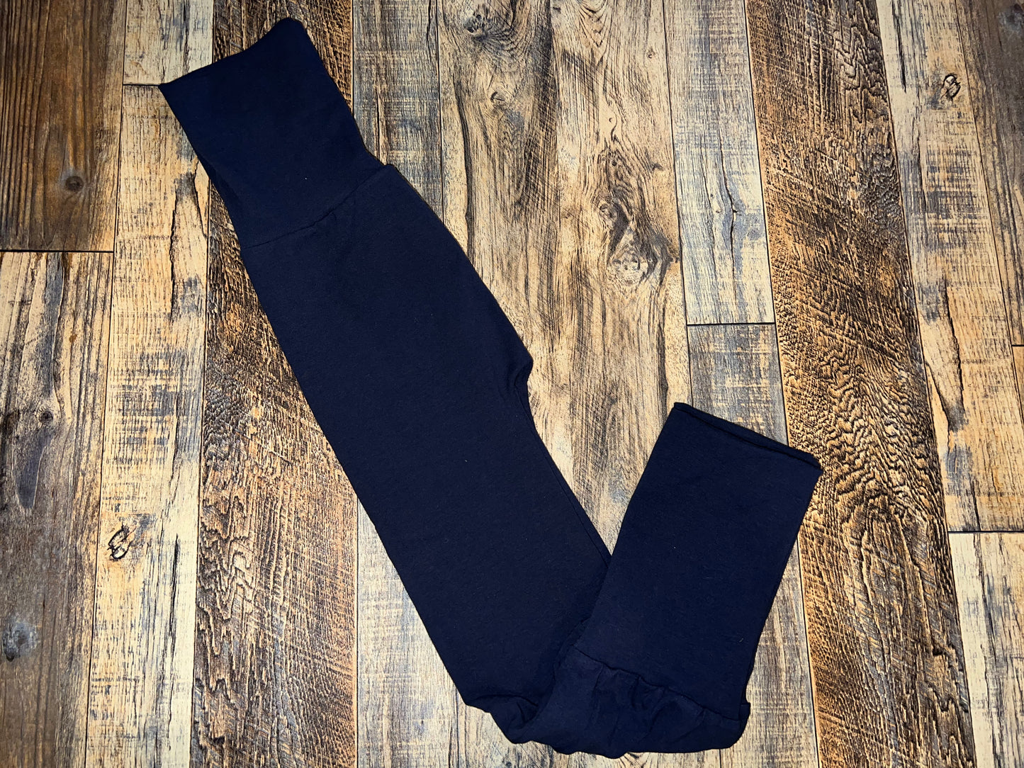 Navy Solid  3-6yr monsterloones grow with me pants