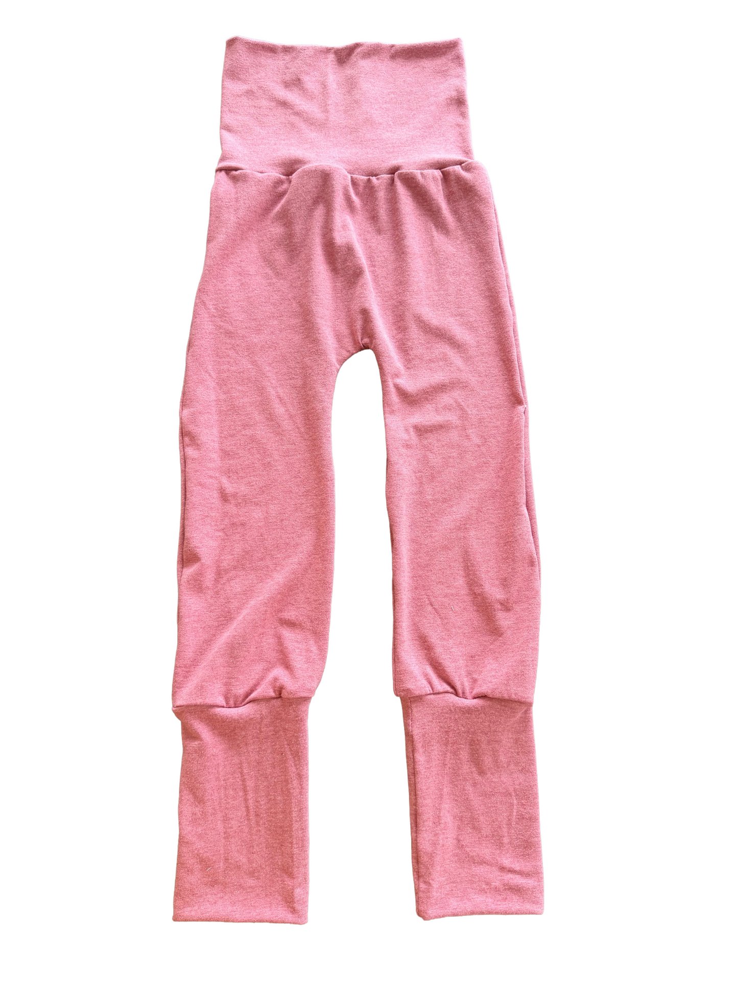 Heathered Pink 2-6yr Monsterloones Maxaloones grow with me pants