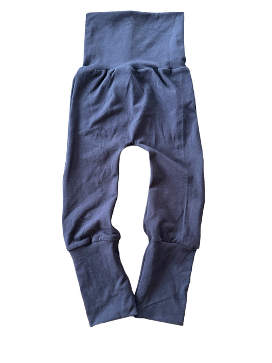 Solid Navy Blue 6m-3t Maxaloones pants