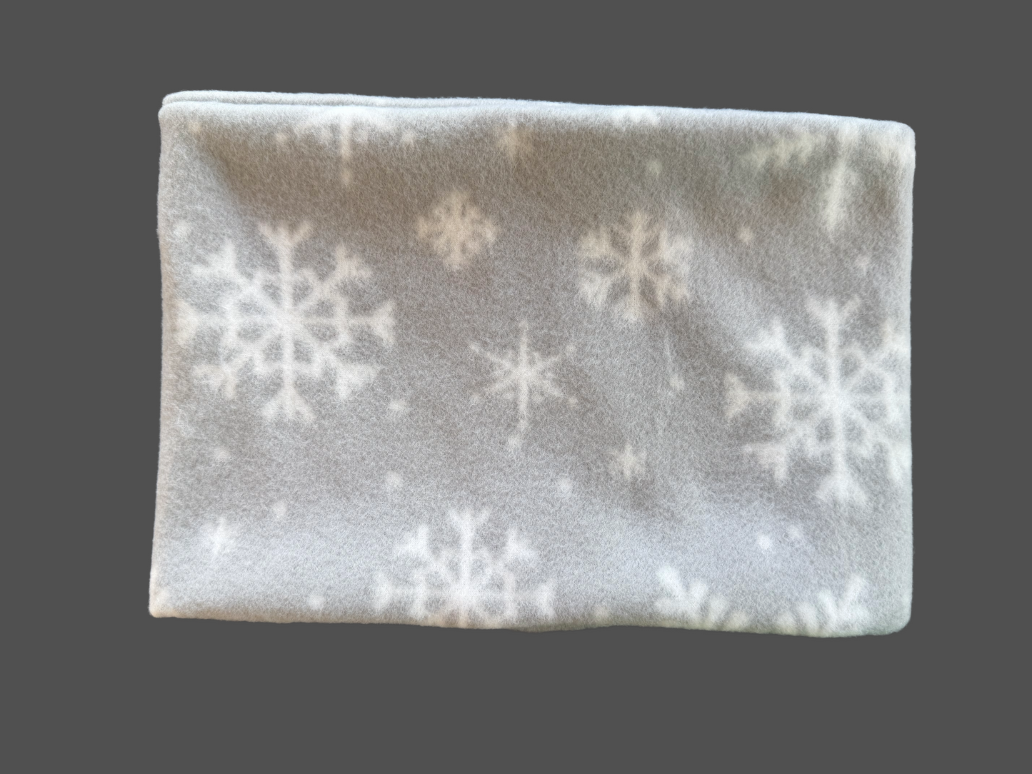 Snowflake Child 4-10yr Fleece Neckwarmer