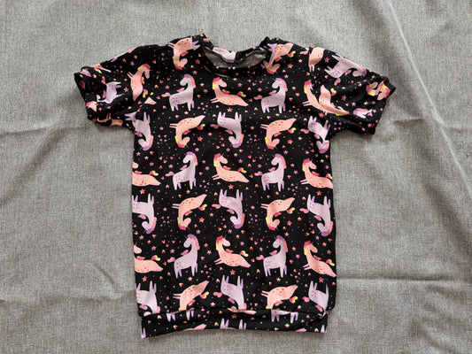 Galaxy Unicorns size 5/6 Tshirt