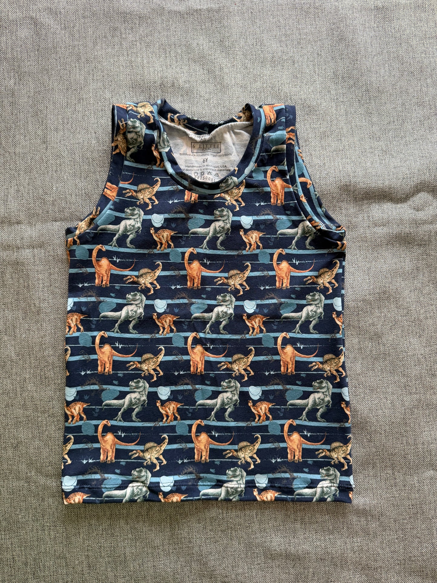 Dinosaurs 6y Tanktop