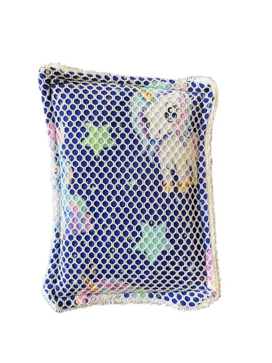 Unicorn & Stars  reusable dish scrubber sponge