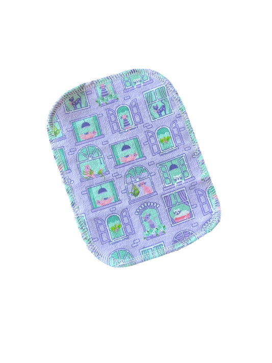 Discount Cats in Windows 2ply 5.5x7 flannel cloth wipes