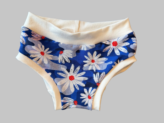 Daisies bamboo kids size 3t underwear