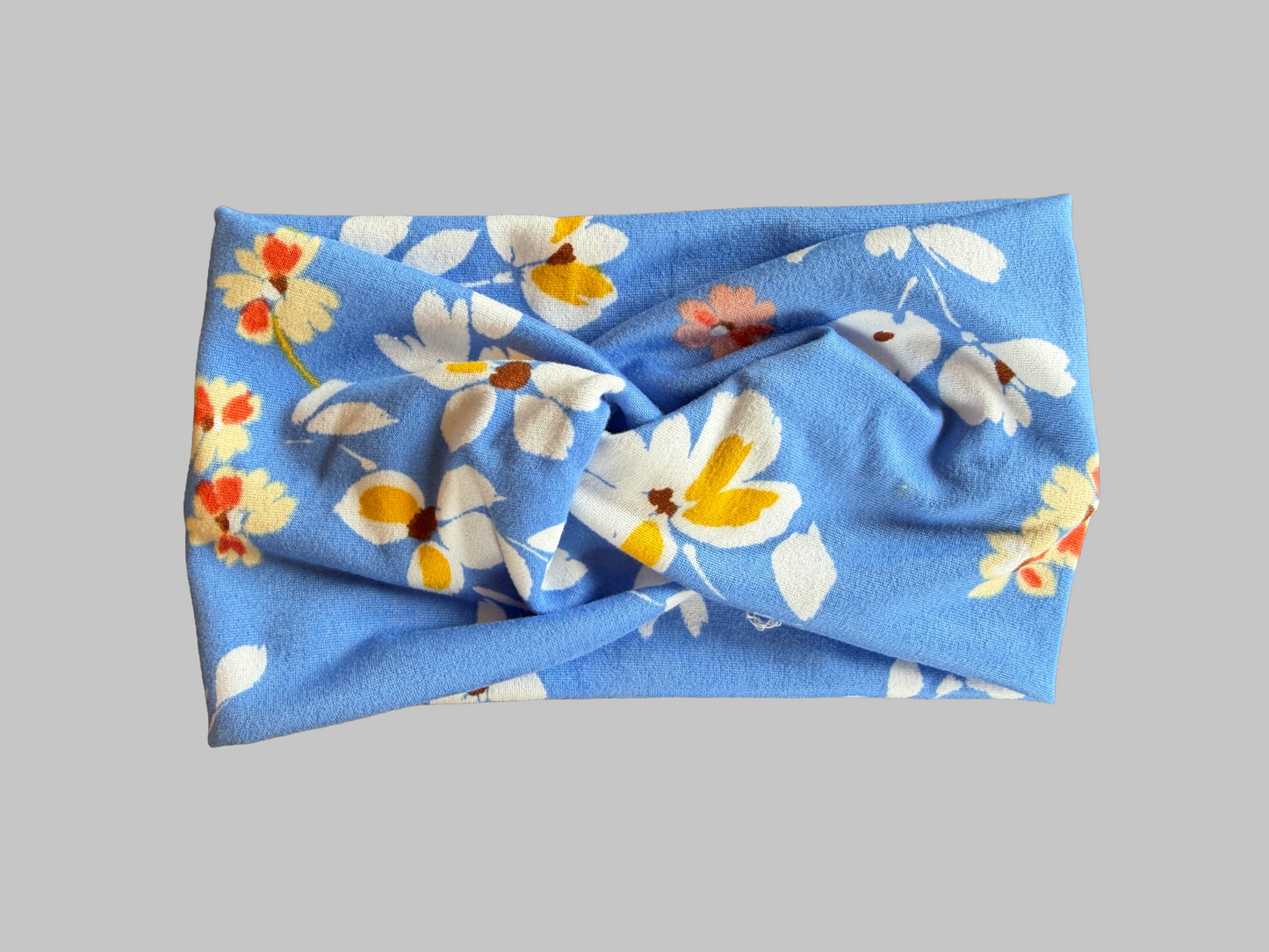 Toddler  Size Blue Floral headband
