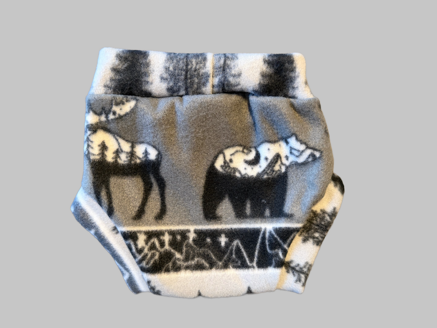 Wilderness Medium Fleece Diaper Cover
