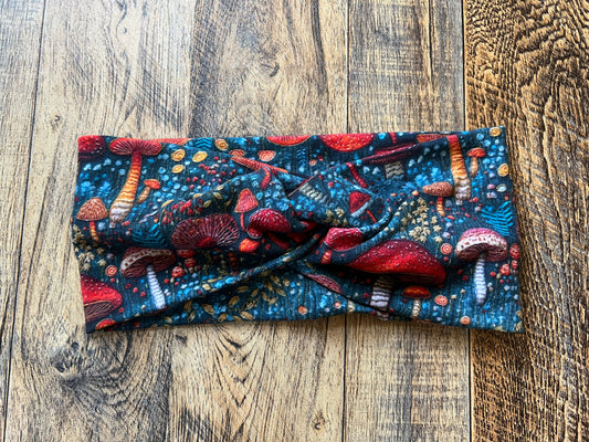 Mushrooms adult headband