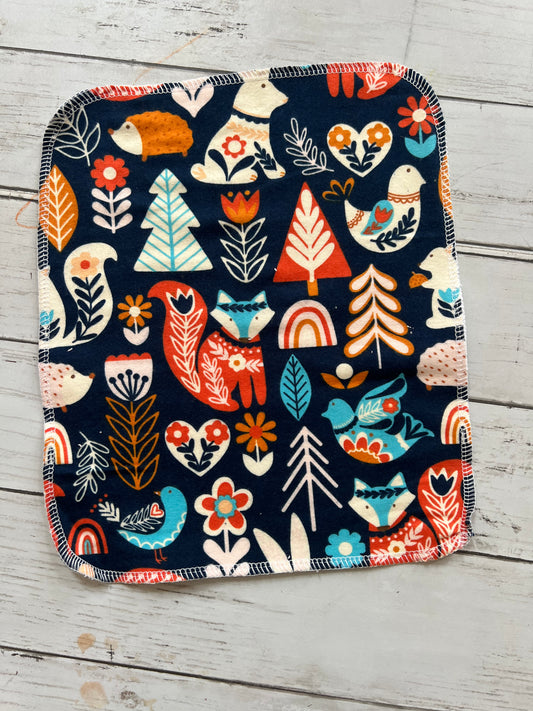 Woodland Creature’s 2ply Flannel Terry towels