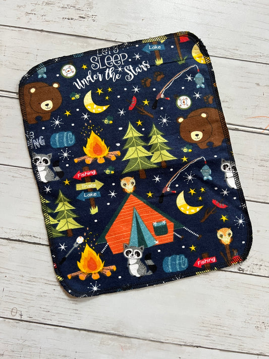 Camping 1ply flannel towels