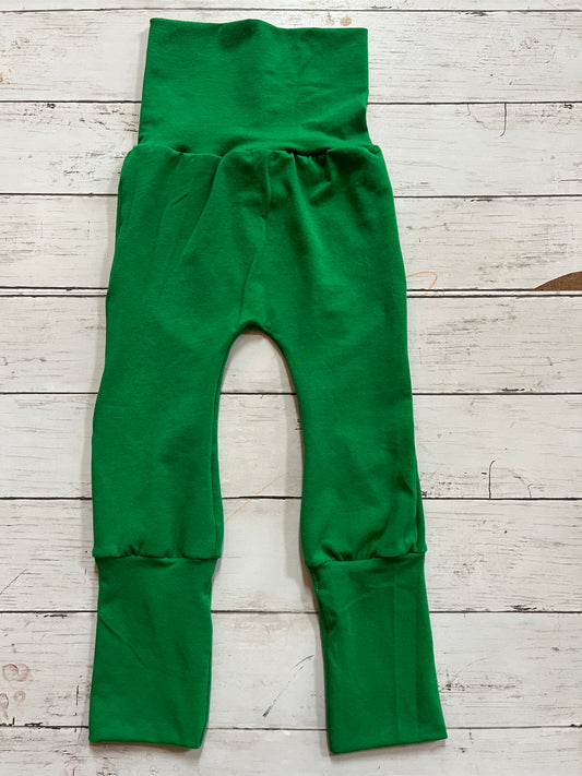 Solid Green 6m-3t Maxaloones Pants