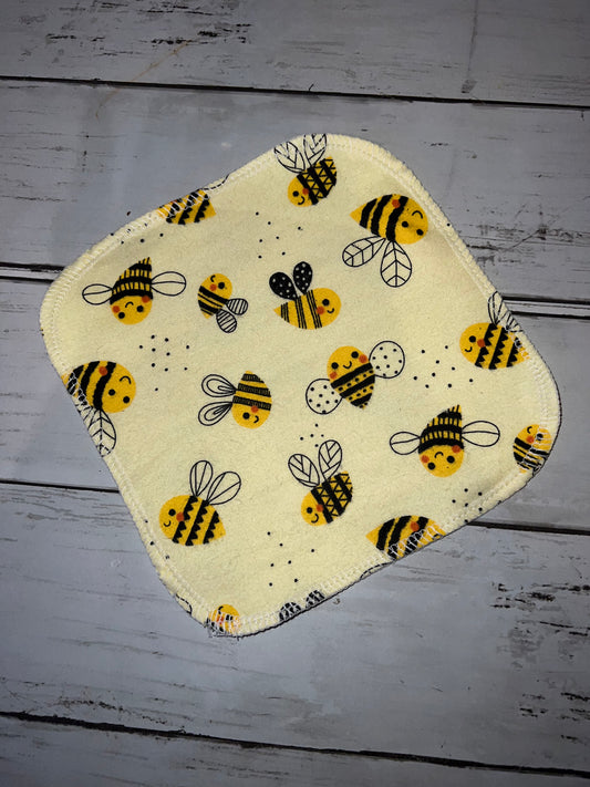 Bumblebee 2ply flannel cloth wipe