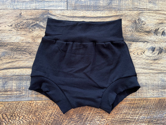 Solid Black Bummies